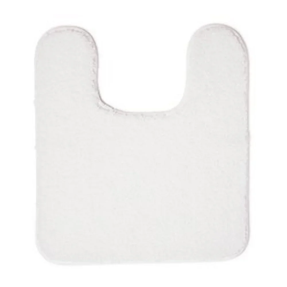 brand new WHITE Charter Club Elite Plush Contour Rug w/ Skid Resistant Backing